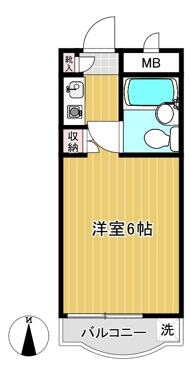 ハイツＦＭＴ   間取り図