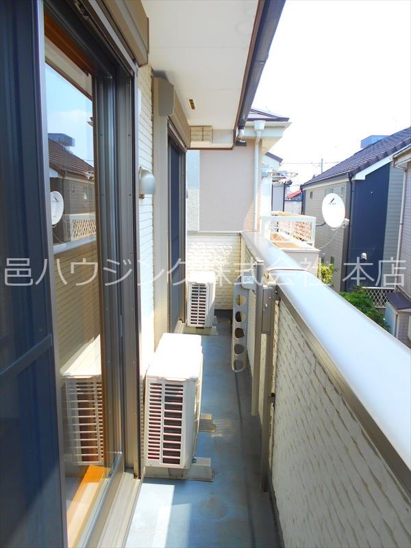 東久留米貸家 ベランダ