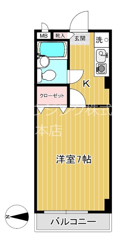 ゴールドコート豊玉  間取り図