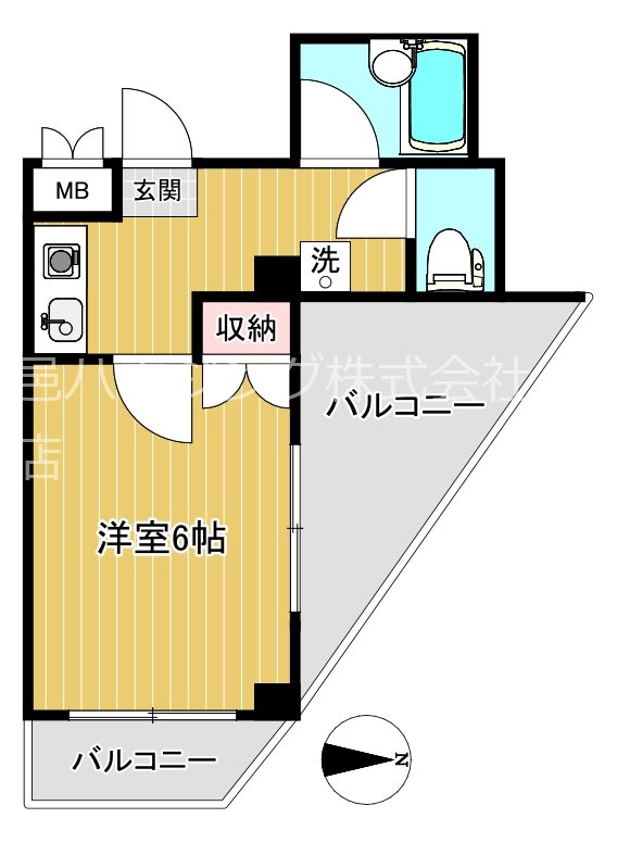 ラヴィール豊玉  間取り図