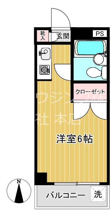 西武ＰＣハイム  間取り図