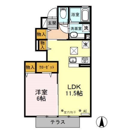 ヴェルデ 間取り図