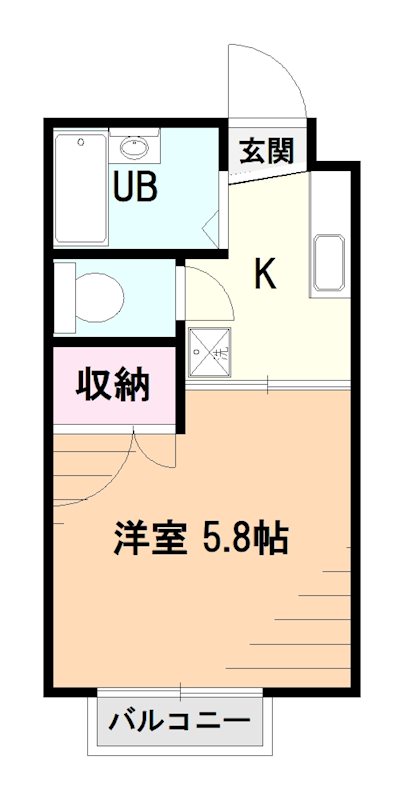 秋桜 間取り図