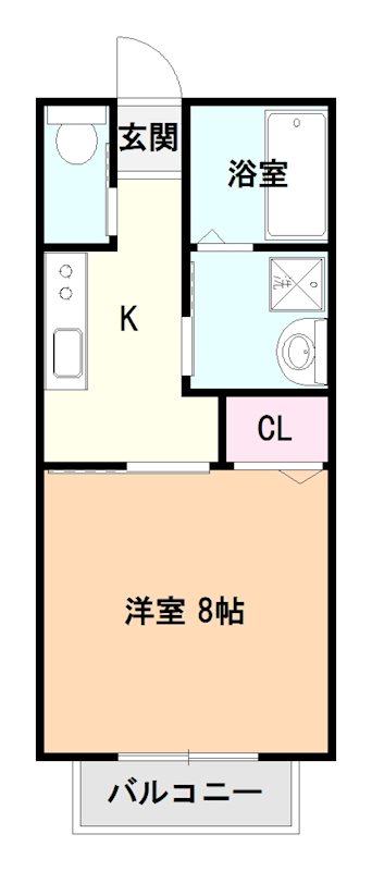 エコハイムA 間取り図