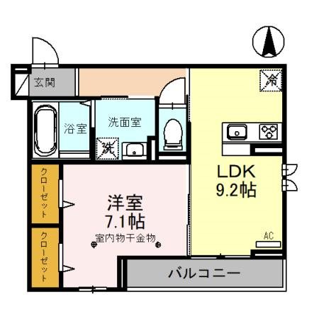 フレラウム 間取り図