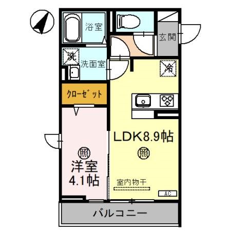 クエル 間取り図