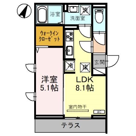 D-Sereno西所沢 間取り図