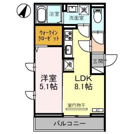 D-Sereno西所沢 間取り図