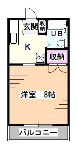 シャルム東所沢 間取り図