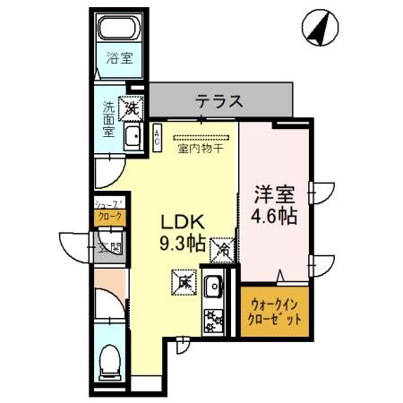 D-Sereno西所沢 間取り図