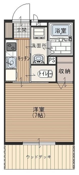 ラ・ペジーブル 間取り図