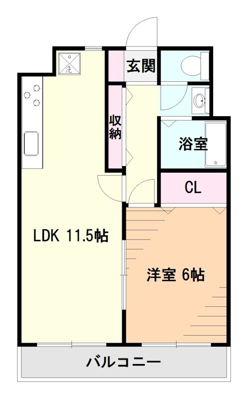 栄ビル 間取り図