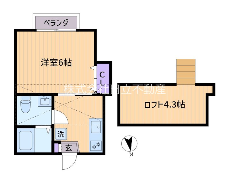 エトゥープ南台 間取り