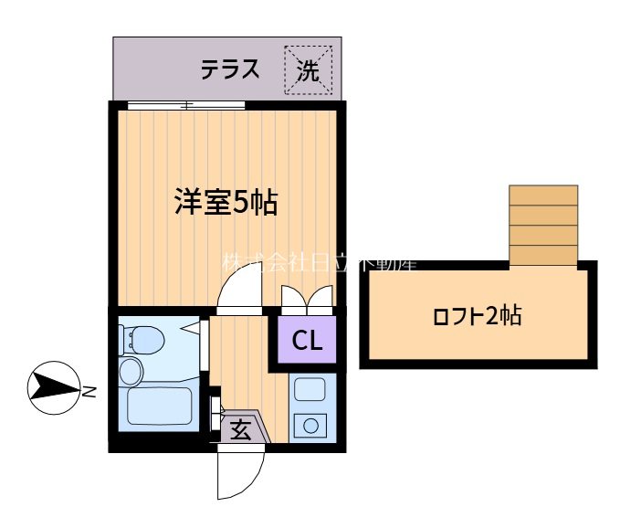 ガーデン都立家政 間取り