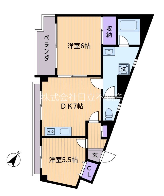 レジデンス小山ビル 間取り