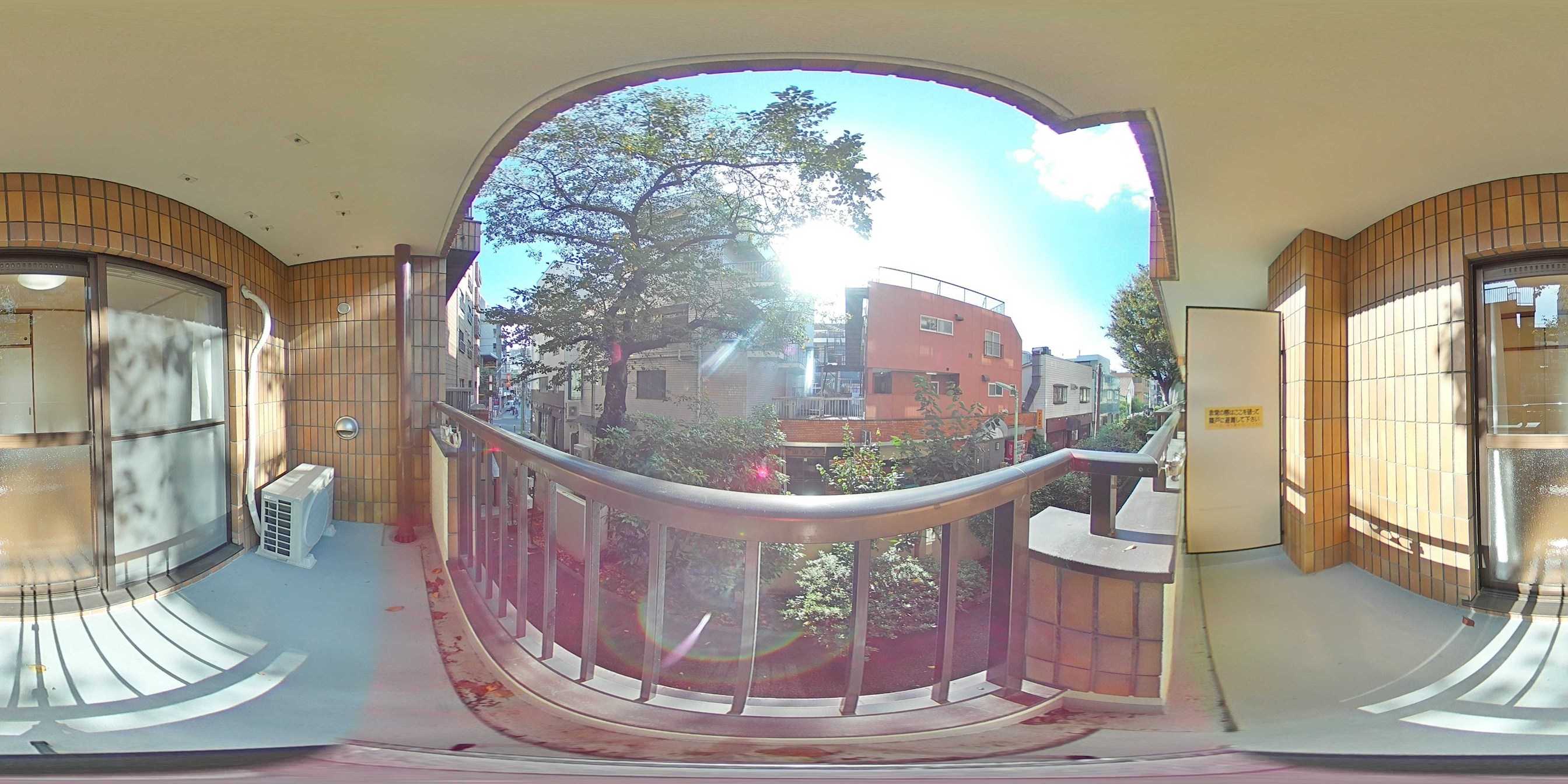 レジデンス小山ビル ベランダ