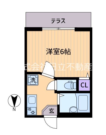 エリール・ミサキ 間取り