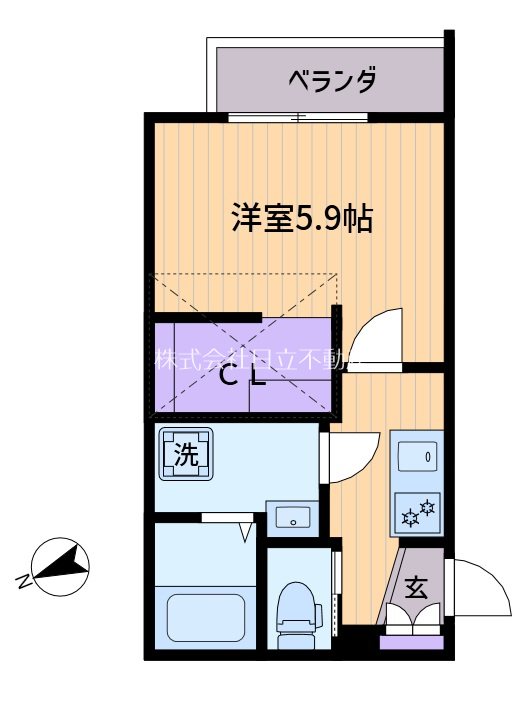 シャイニングマンション 間取り