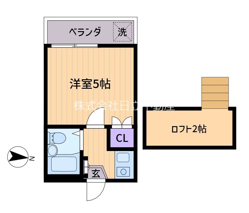 ガーデン都立家政 間取り