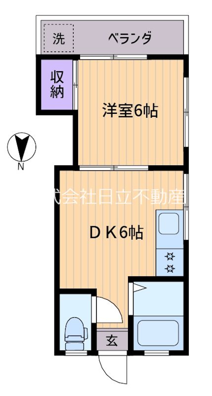 今村アパート 間取り