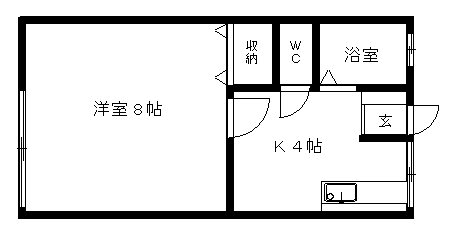 グラン・エクレ－ル 間取り図