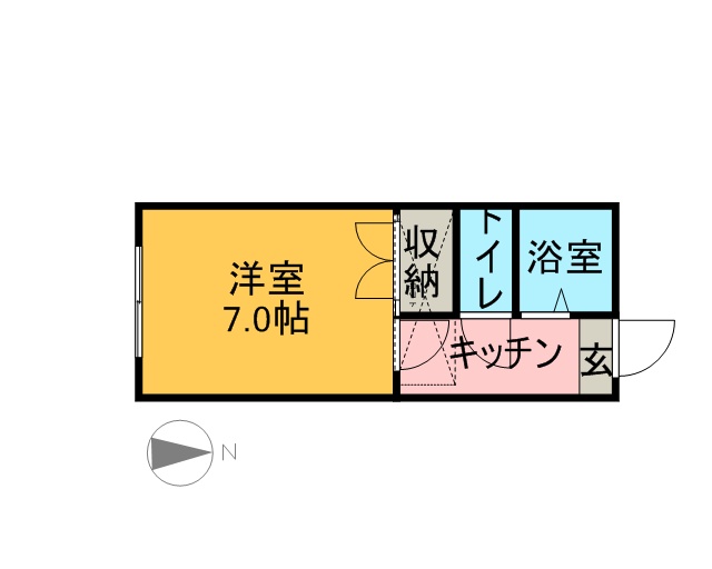 アーバン泉崎 間取り図