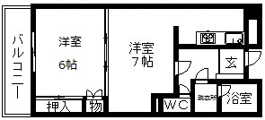 アビタシオン１１１ビル 間取り図