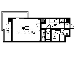 プレミア泉崎 間取り図