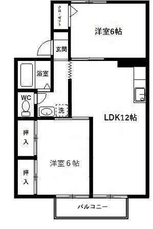 カントリーハウス 間取り図
