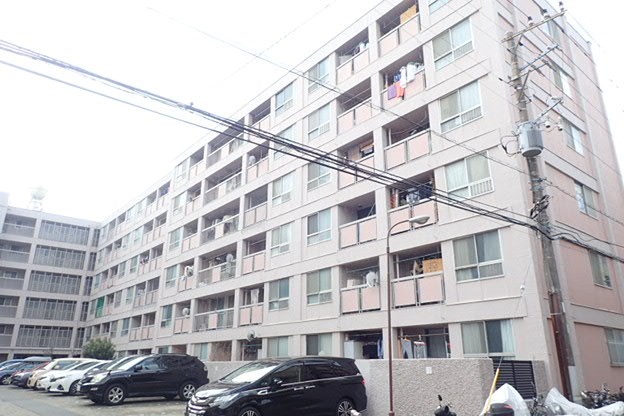 大倉山第二コーポラスA棟 外観