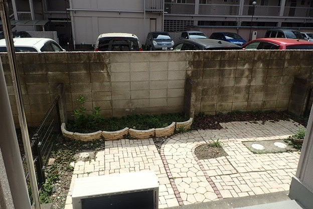 大倉山第二コーポラスA棟 ベランダ