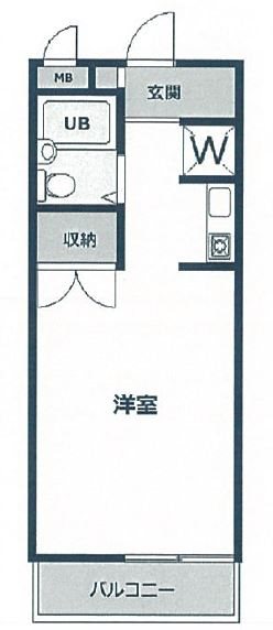 グランドコート江古田 404号室 間取り