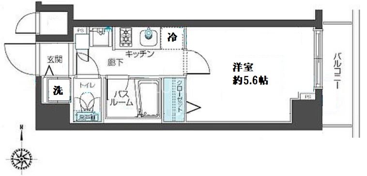 フェニックス武蔵関クアトロ 間取り
