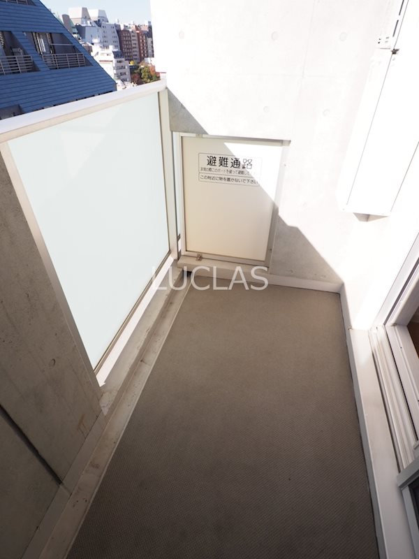 レジディア新宿イーストⅢ ベランダ