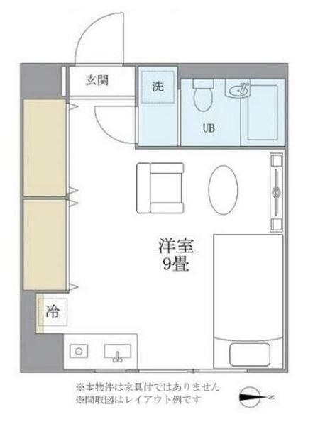ハウスチェリー千歳台 105号室 間取り