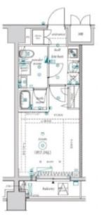 ベルシード新宿中落合 304号室 間取り