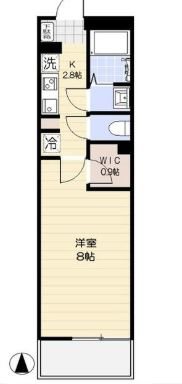 マーガレット 207号室 間取り