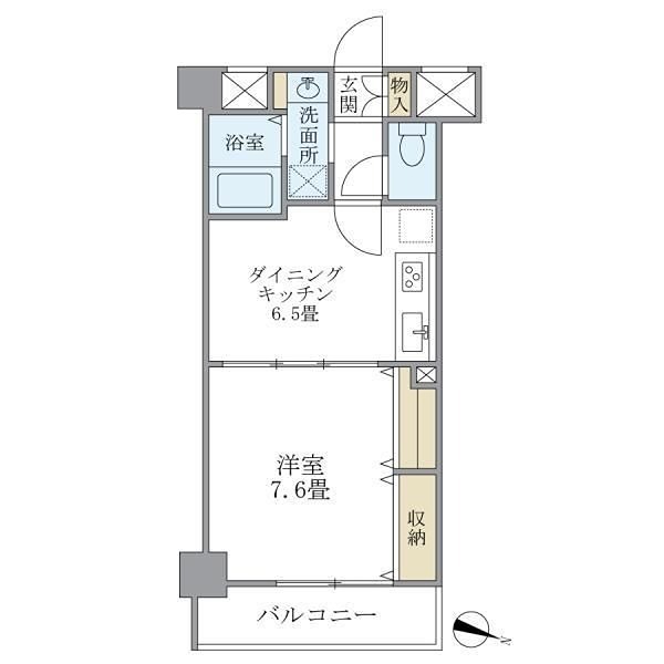 スターハイム 303号室 間取り