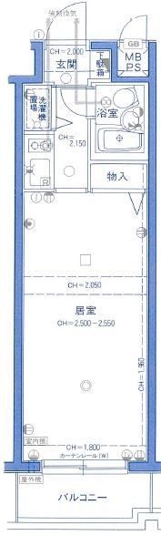 横浜平沼ダイカンプラザ一号館 間取り