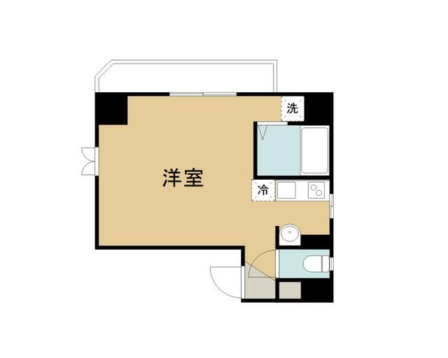 シャルモントアレ能美 208号室 間取り