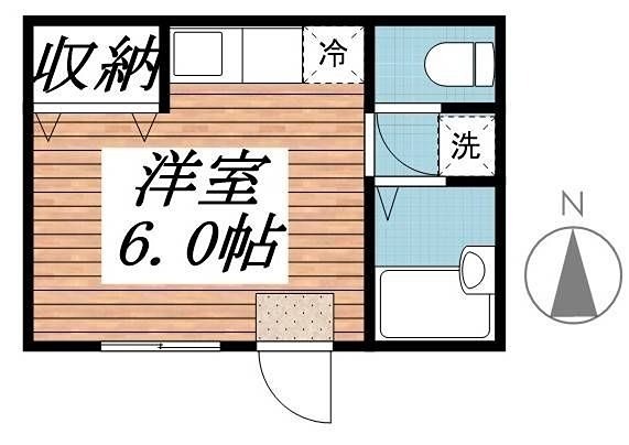 フェアリーランド 101号室 間取り