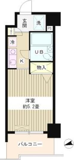 フォレスタ御苑前 間取り図