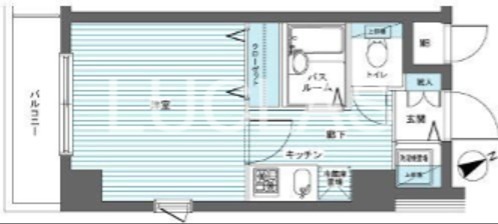 トーシンフェニックス新宿余丁町 304号室 間取り