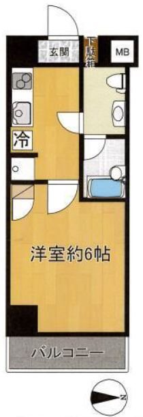 リガーレ大和ステーションプラザ 902号室 間取り