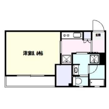 チッタカーザビアンカⅢ 101号室 間取り