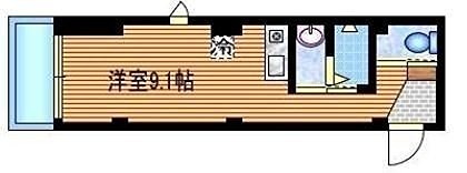 クロスホーム高松Ⅱ 204号室 間取り