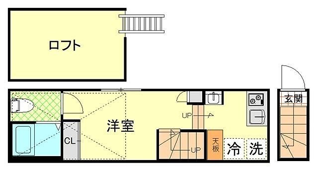 サザンゲート蒲田 202号室 間取り