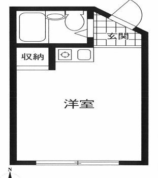 メゾン南大泉 102号室 間取り