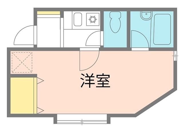アドバンス中村橋 203号室 間取り