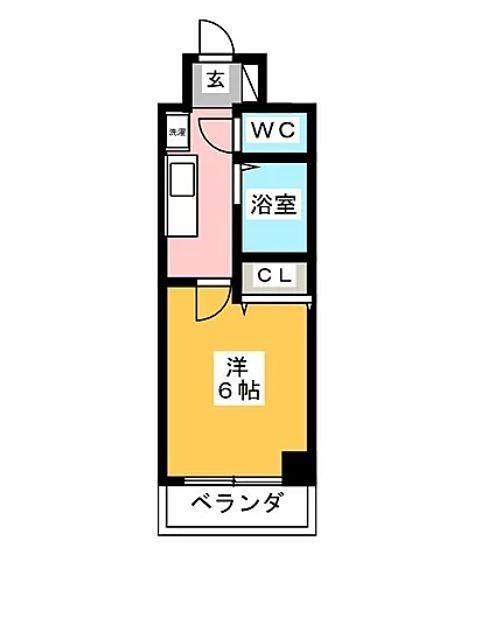 アドバンス明豊 間取り図